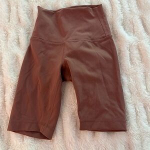 lululemon athletica Rust Bike Shorts